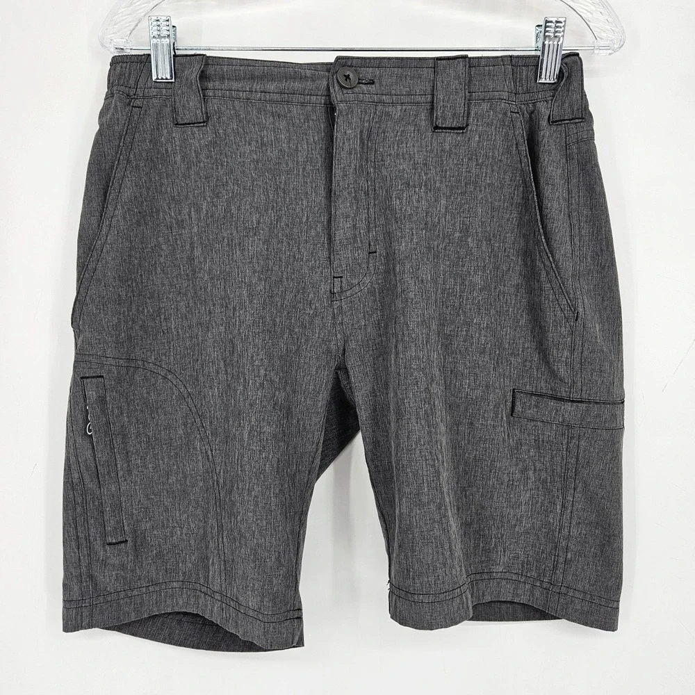 GameGuard Cargo Shorts Mens Small 3011 Hunting Hiking‎ Outdoors Gray Utility